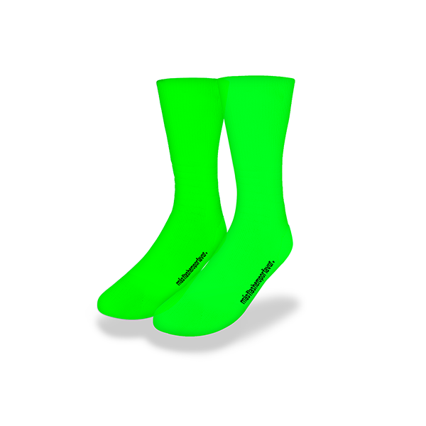 medias verde fluor