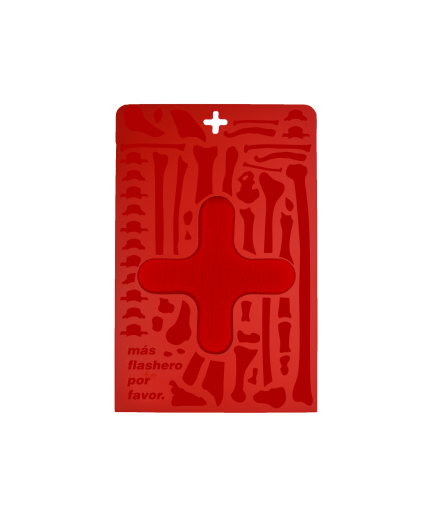 SKINS REFLEX HUESOS ROJO